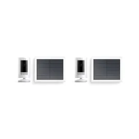 2-Pack Outdoor Security Camera | Stick Up Cam Solar