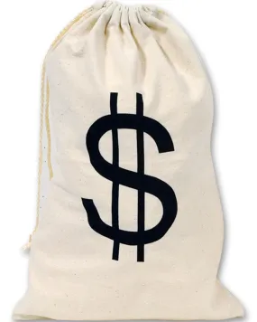 20s Big Money Bag with Drawstring