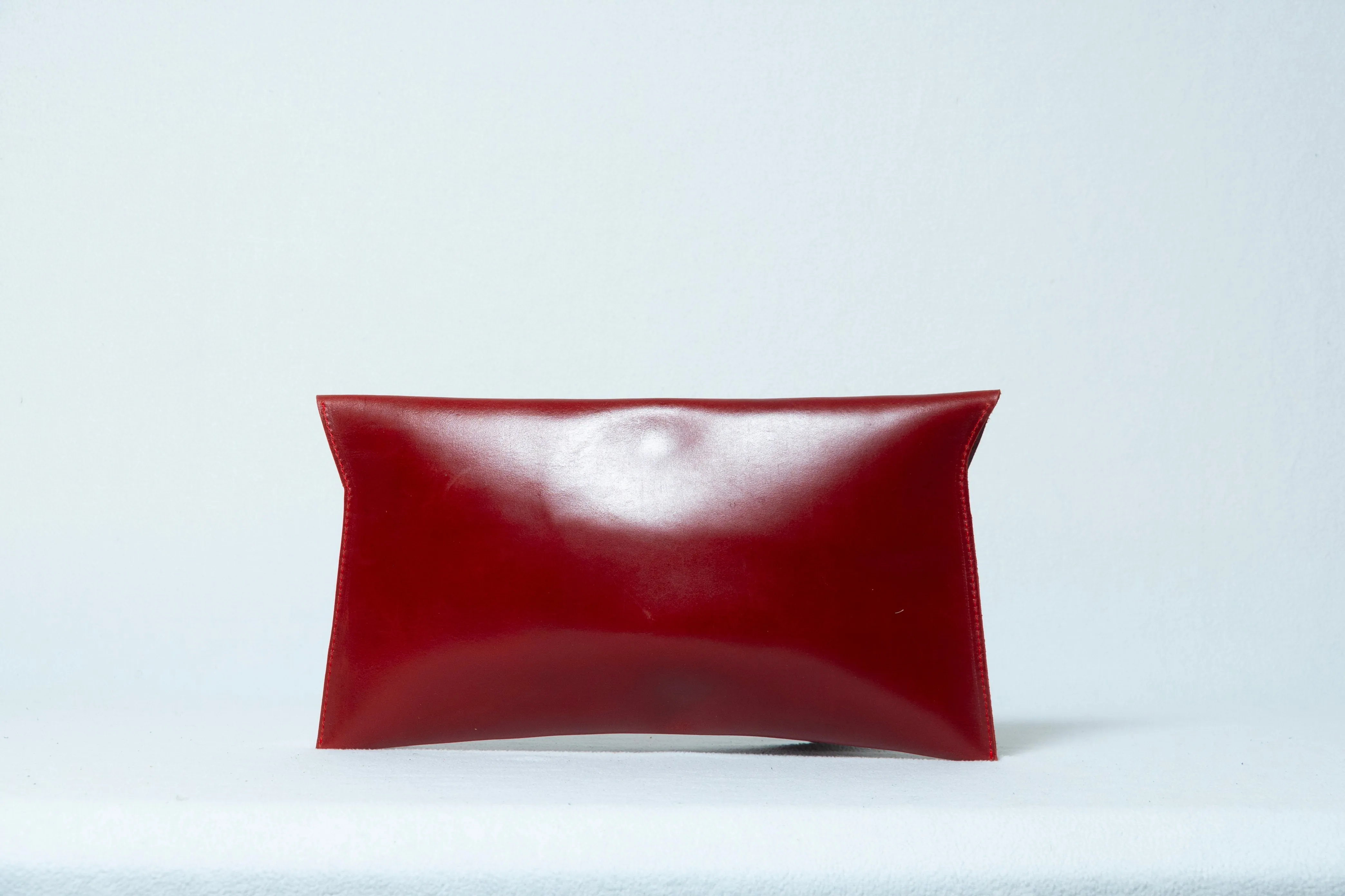 Ada Angle Sustainable Leather Clutch