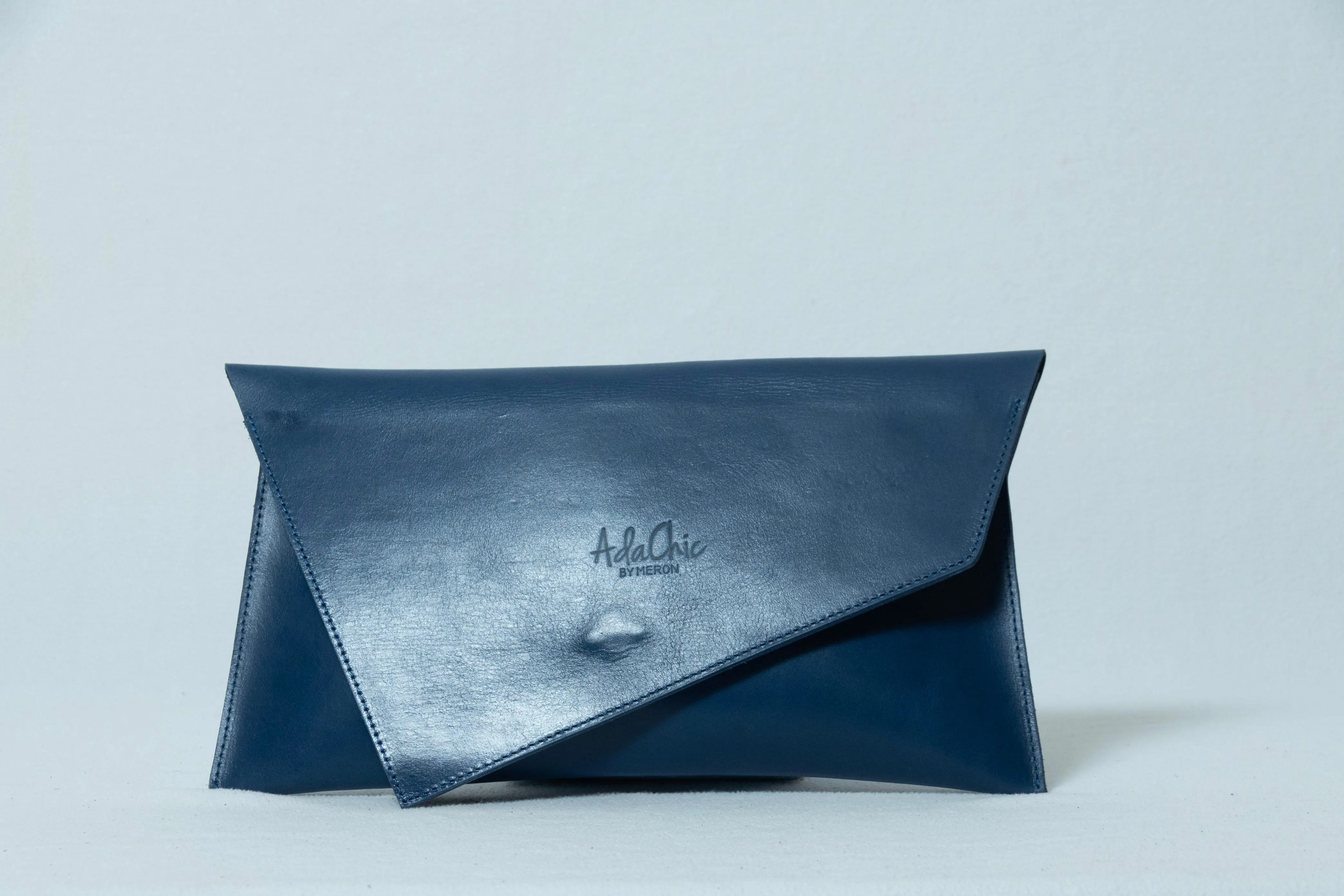 Ada Angle Sustainable Leather Clutch