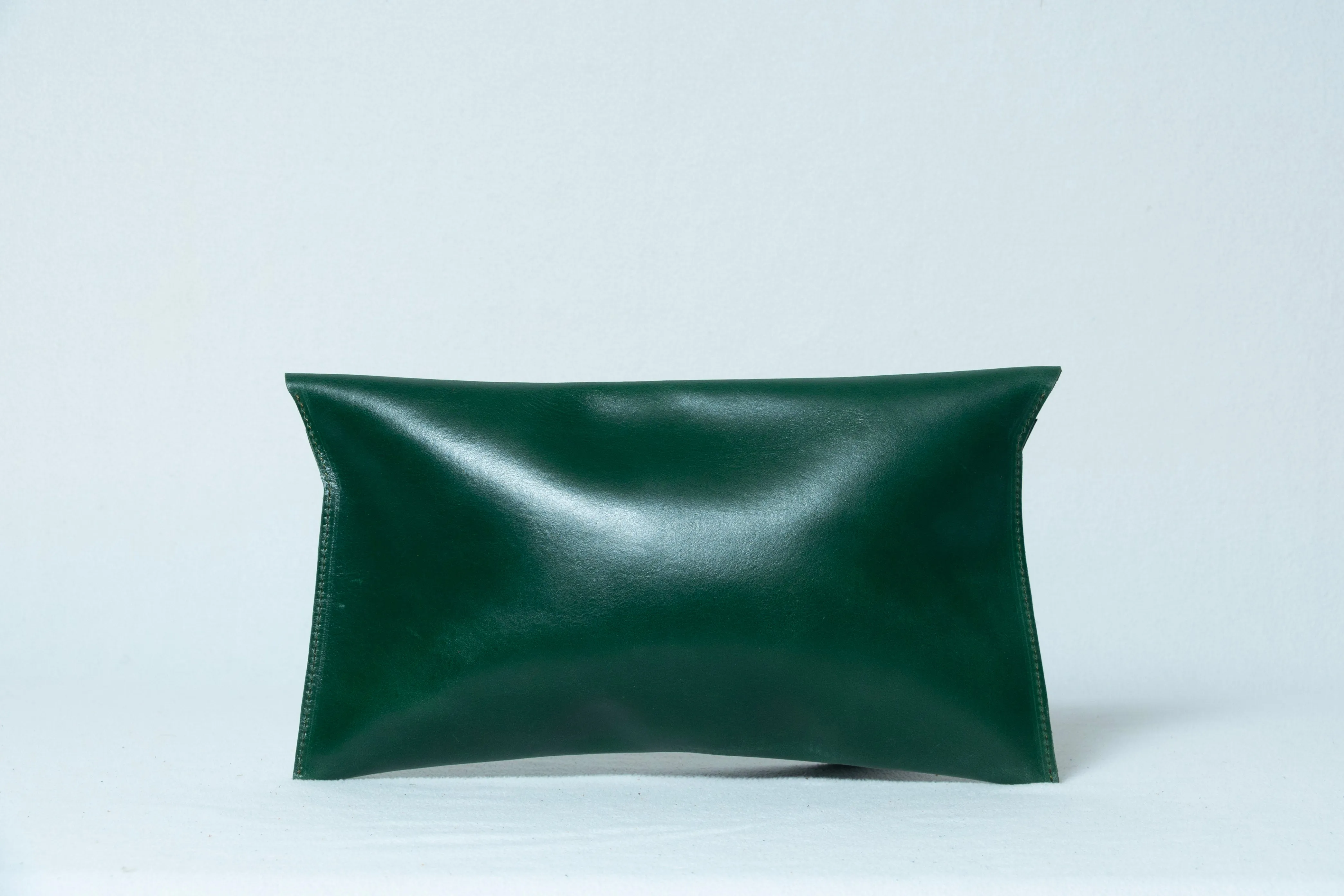 Ada Angle Sustainable Leather Clutch