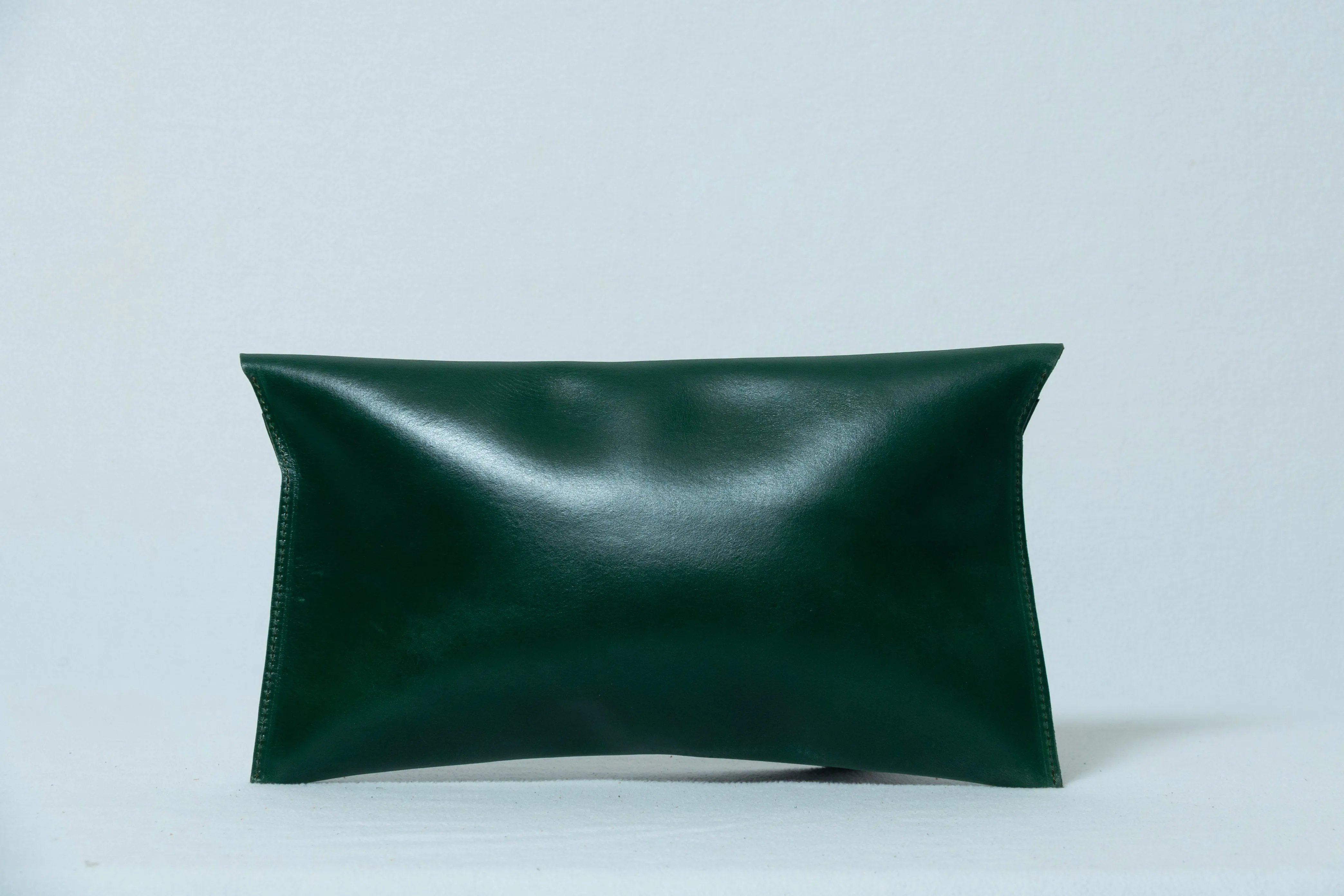 Ada Angle Sustainable Leather Clutch