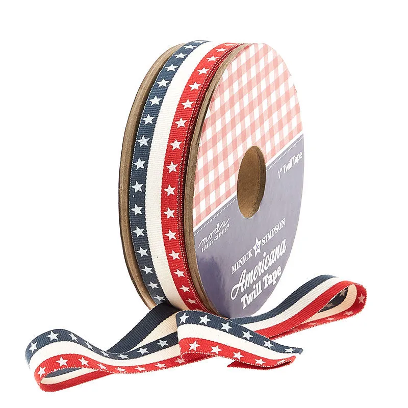 Americana Twill Tape - 1"