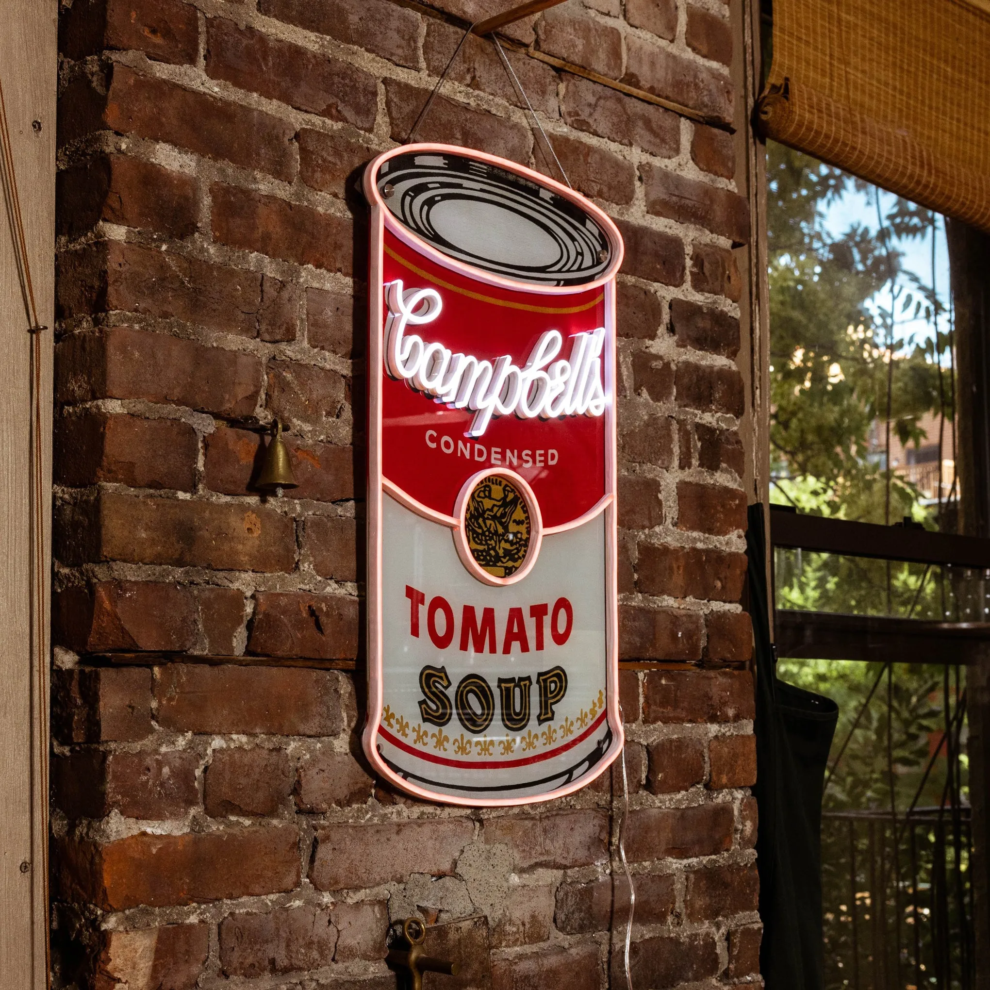 Andy Warhol Tomato Soup Can Neon Sign