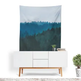 Blue Forest Tapestry