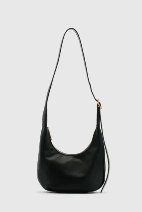 Brie Leon Everyday Croissant Mini Bag Black