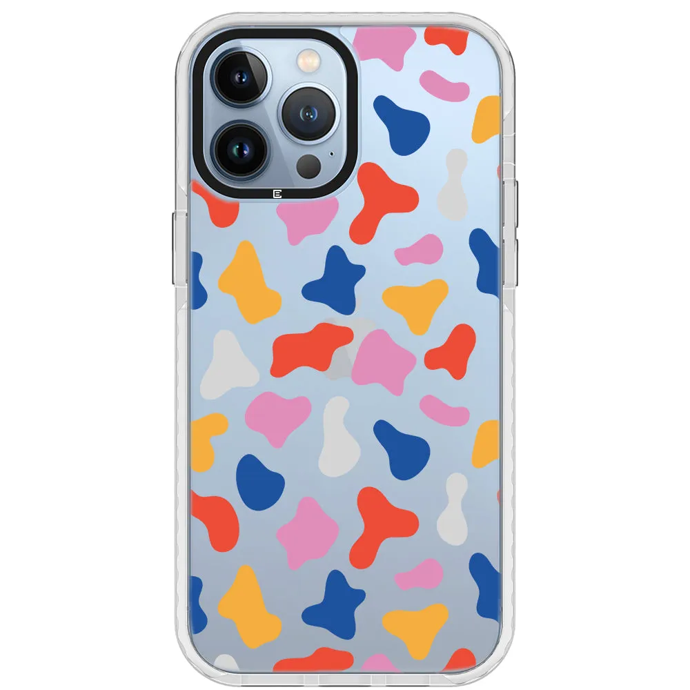 Colorful Cow Print Phone Case