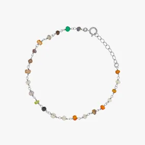 Colorful Gemstone Bracelet