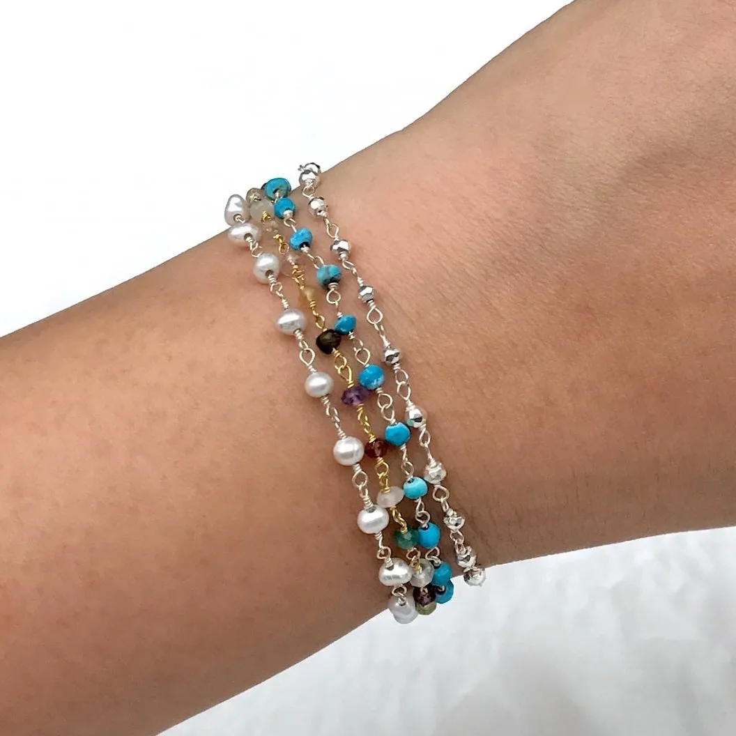 Colorful Gemstone Bracelet