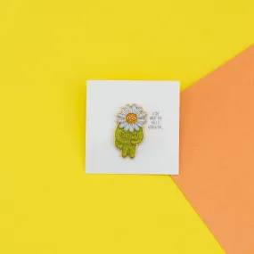 Flower Boy Enamel Pin