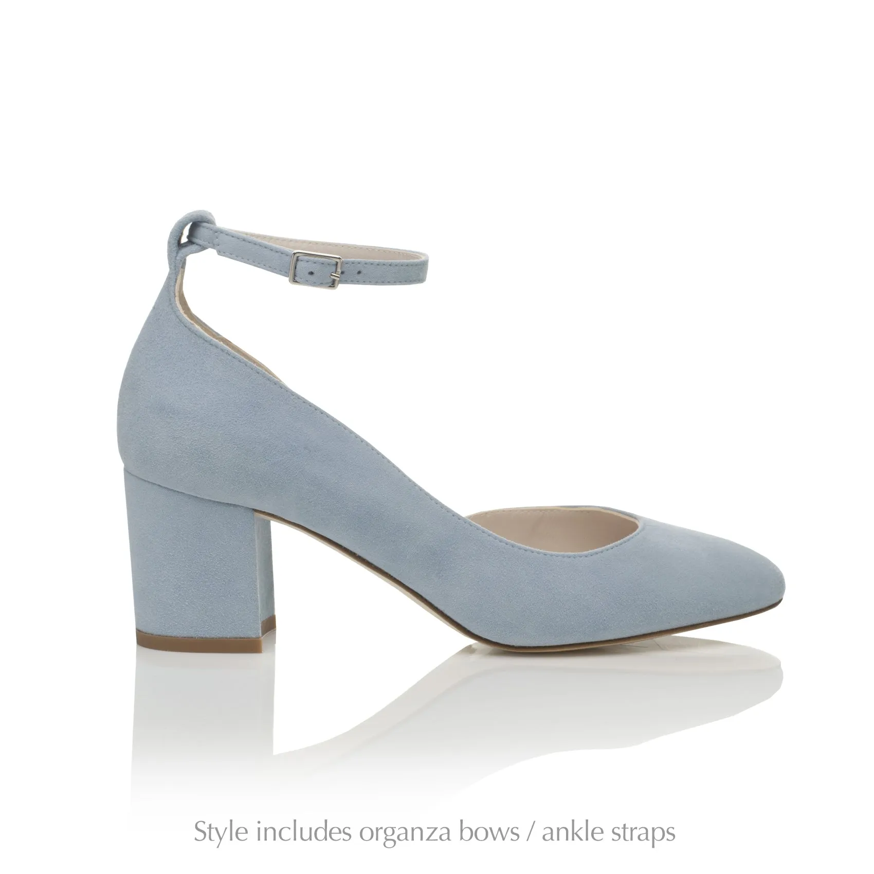 Hetty Mid Blue Organza