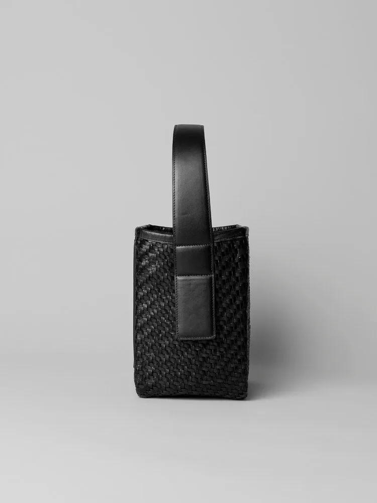 IWA MINI Black Twill Shoulder bag