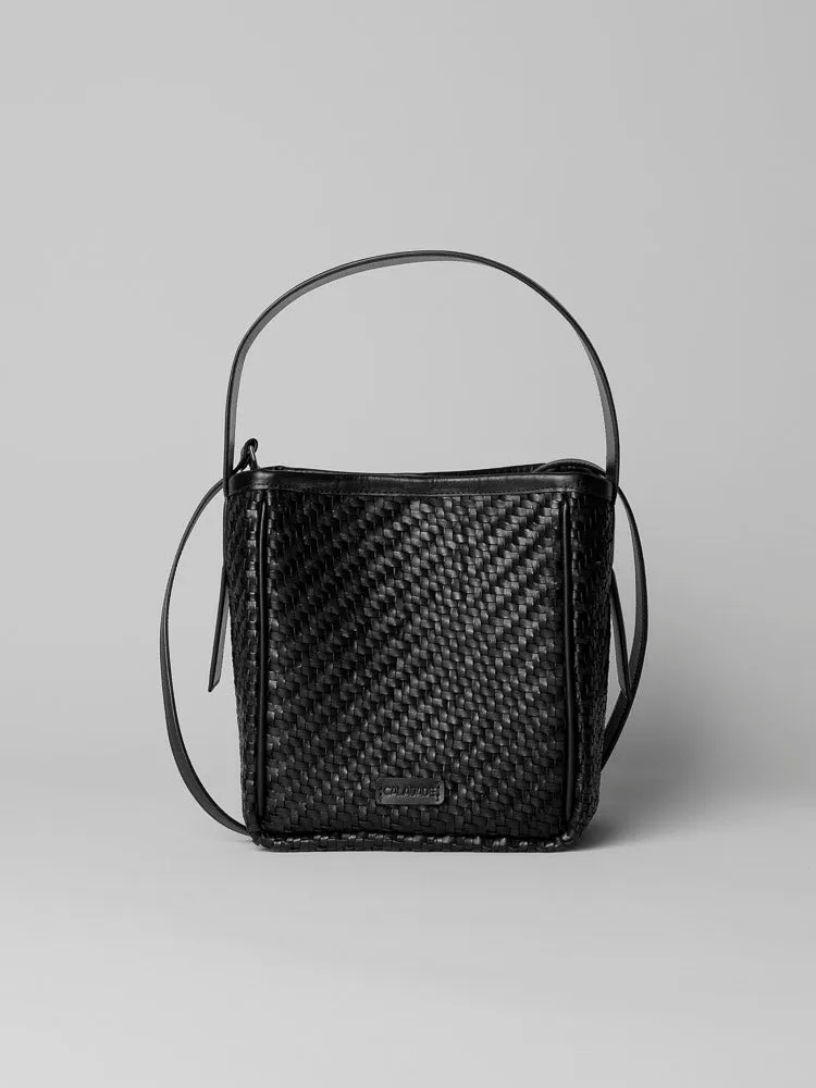 IWA MINI Black Twill Shoulder bag