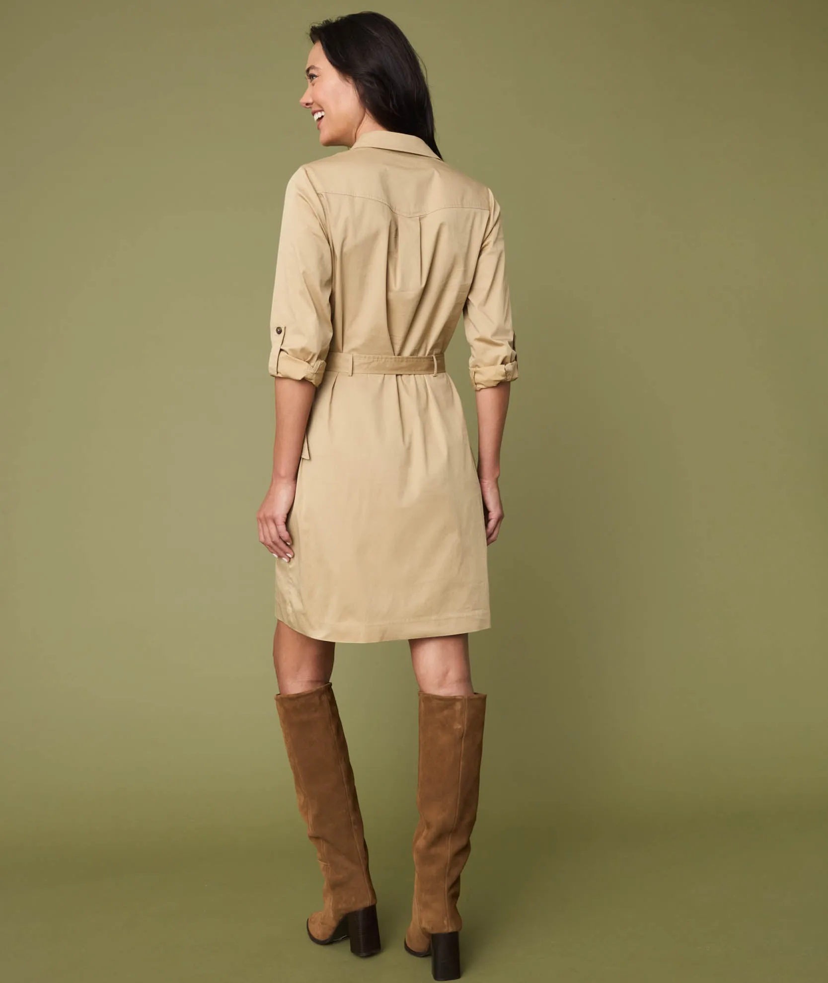 Kaia Safari Shirt Dress