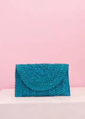 Libby Clutch in Emerald