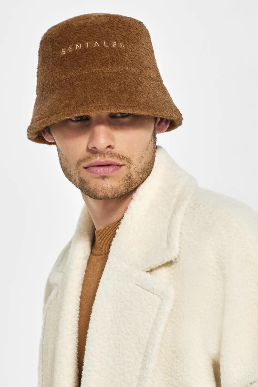 Men's Bouclé Alpaca Bucket Hat