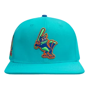 MLB BALTIMORE ORIOLES COOPERSTOWN NEON WOOL UNISEX SNAPBACK HAT (SEAFOAM)