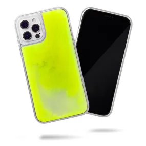 Neon Sand Case for iPhone 12 Pro Max - Neon-Yellow Lemonade