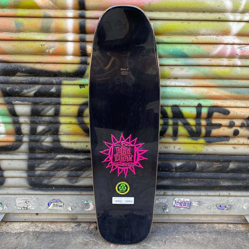 New Deal Siamese Slick Neon Reissue Skateboard Deck- Tabla Skate