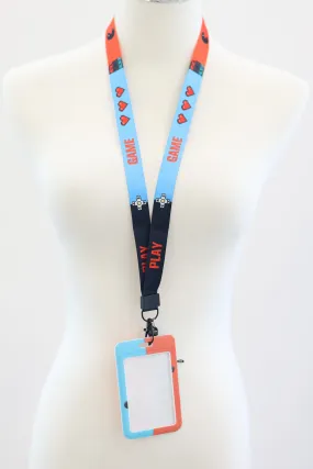 Nintendo Game Controller Lanyard ID Badge Holder