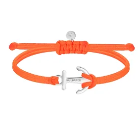 Orange Neon Anchor Bracelet