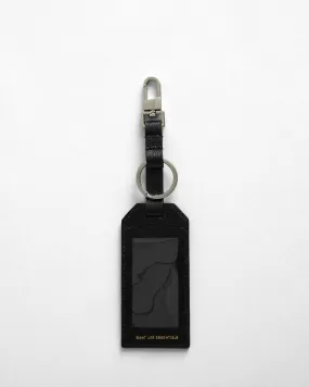 Seletar Caviar Leather Keychain