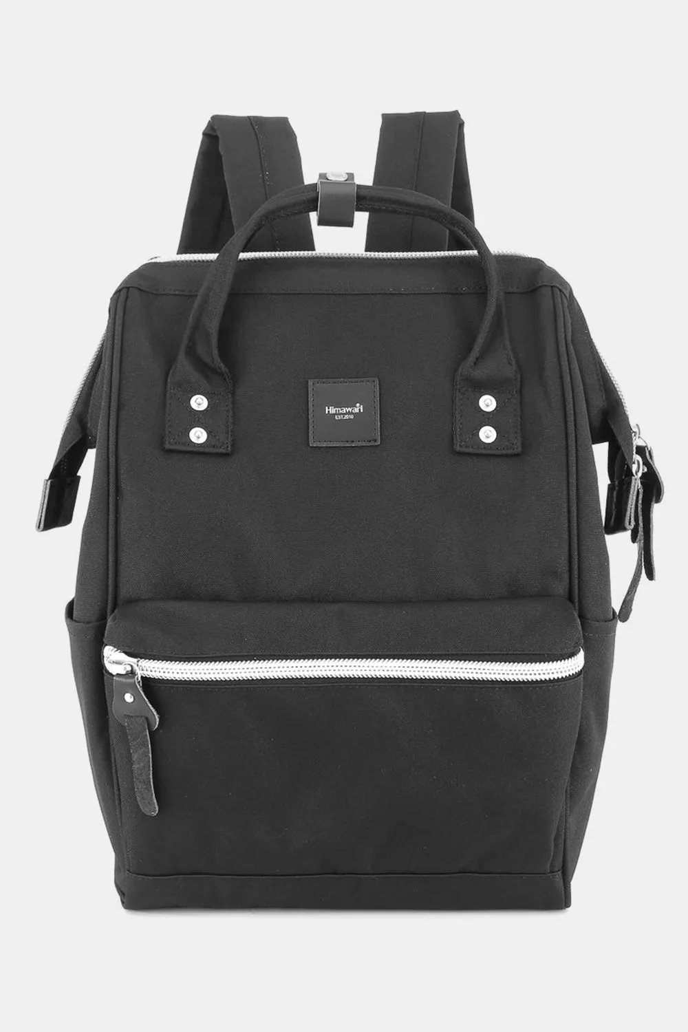 Water Resistant Canvas Backpack Bag with Side Pockets