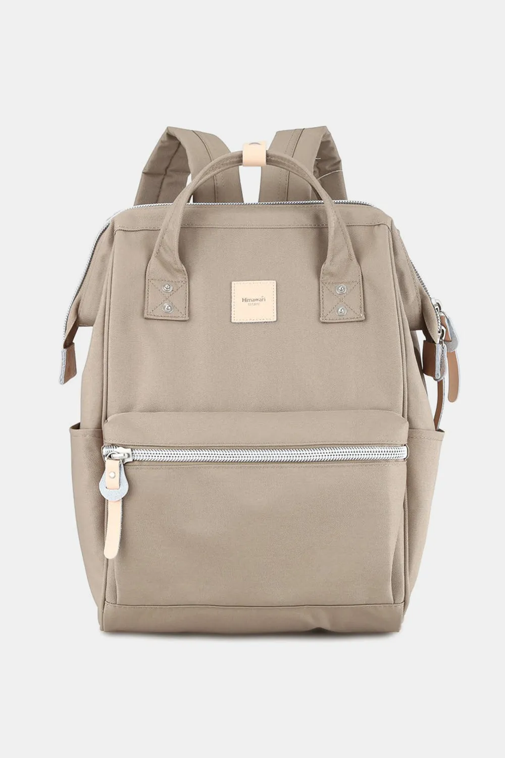 Water Resistant Canvas Backpack Bag with Side Pockets